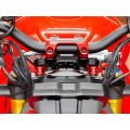 DBK Special Parts (Ducabike) Billet Handlebar Riser Kit for the Ducati Streetfighter V4 / V2, Monster, Hypermotard, and Multistrada 1100